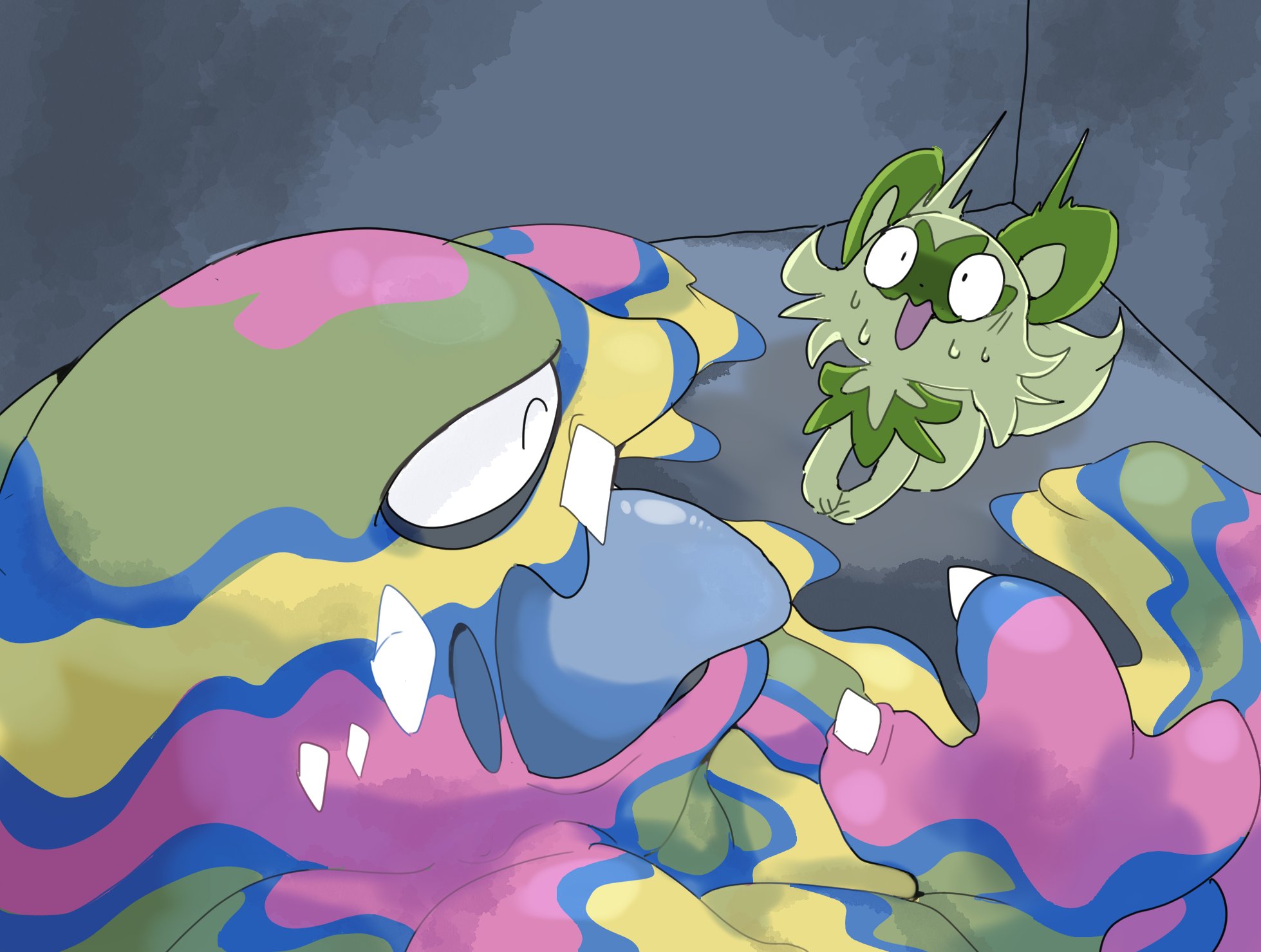 The Big ImageBoard (TBIB) - alolan form alolan muk ambiguous gender ...