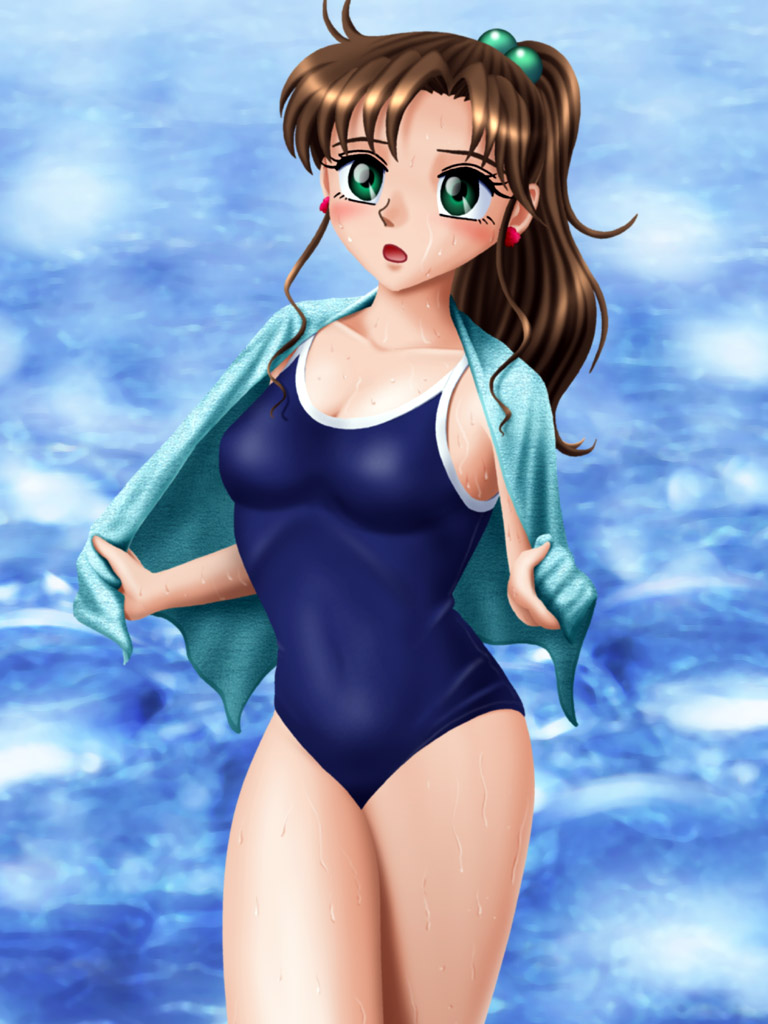 Sailor Fuku Bijin Tsuma Senshi Aheahe Moon
