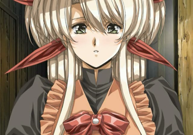 The Big ImageBoard (TBIB) - 1girl anime screenshot blonde hair blush ...