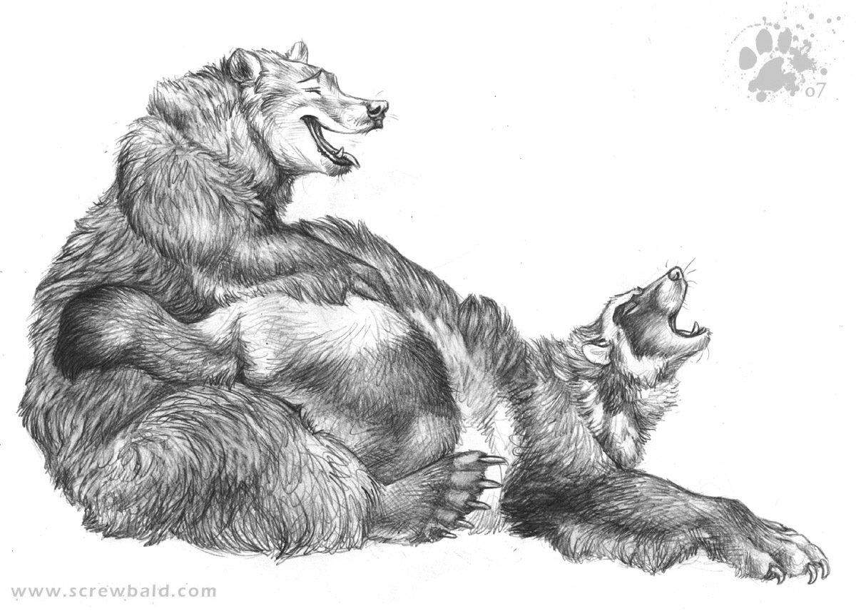 The Big ImageBoard (TBIB) - anal bear blotch claws gay male wolverine 14744...