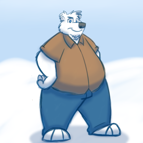 Roderick Raccoon The Big ImageBoard (TBIB) - 1:1 3 toes anthro barefoot bear biped blue ...