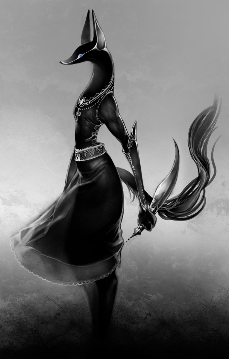 хоутенгеки анубис. анубис девушка. анубис аниме девушка. бастет богиня египта. фем анубис.