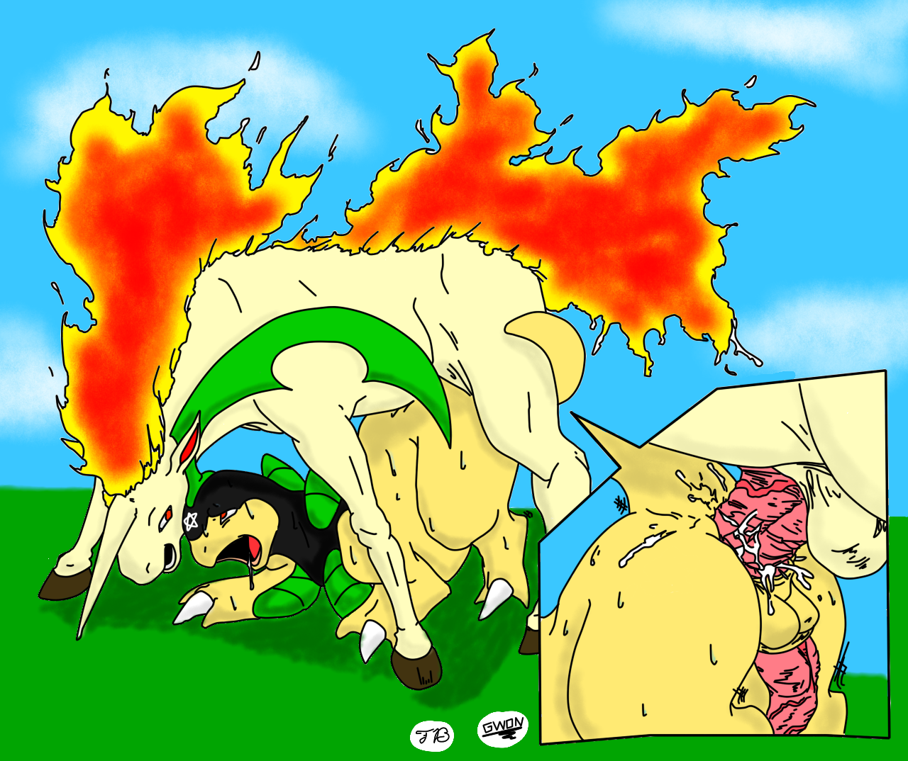 Rapidash Hentai