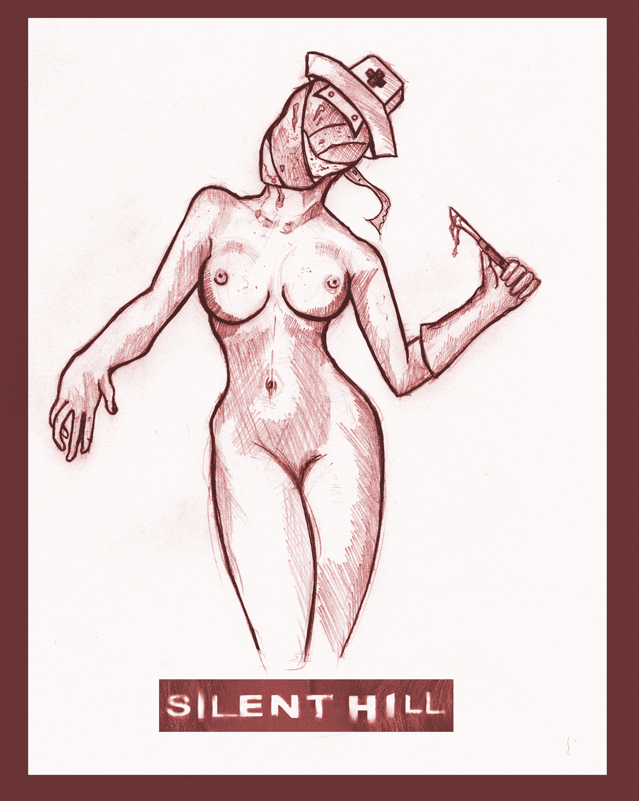 Silent Hill Nurse Hentai