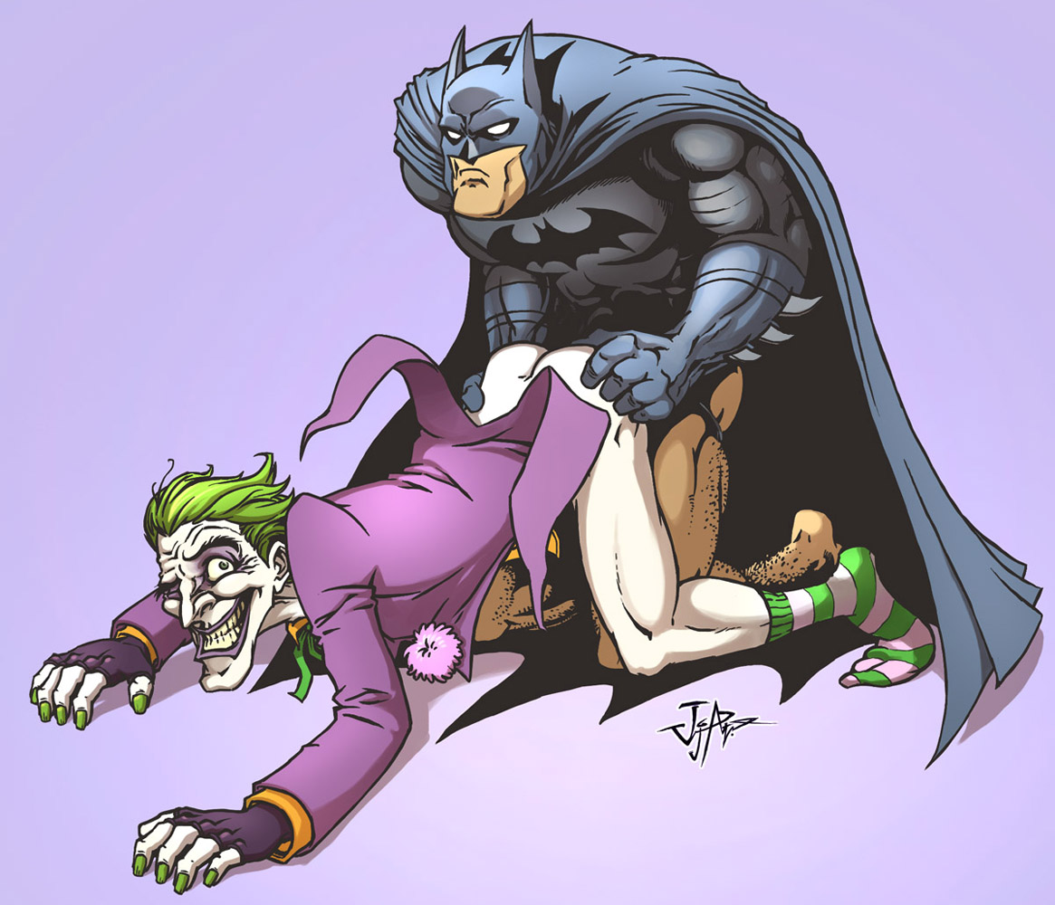 Joker x batman porn