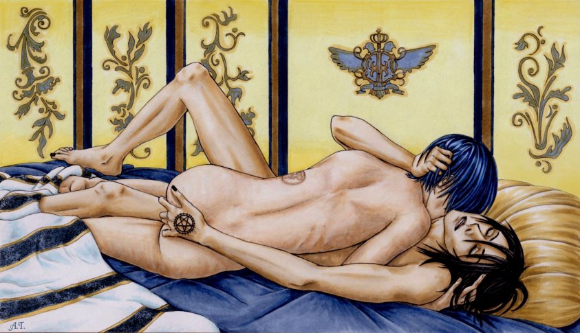 Kuroshitsuji yaoi sex scene — 7