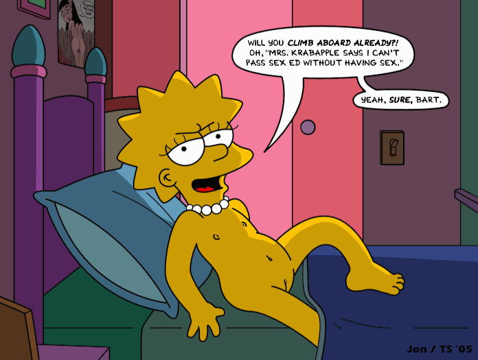 Bart Lisa Simpson Hentai Gif