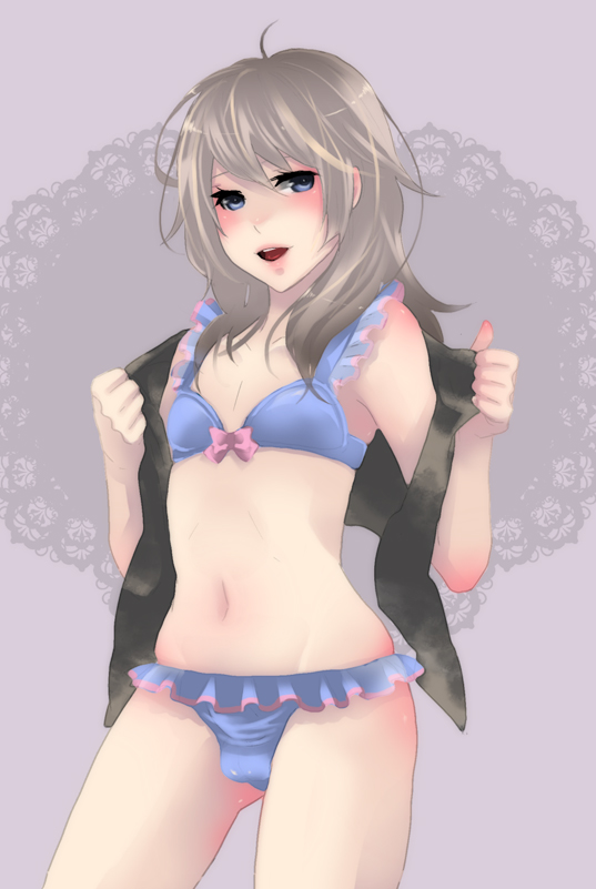 Panties crossdresser anime webcam