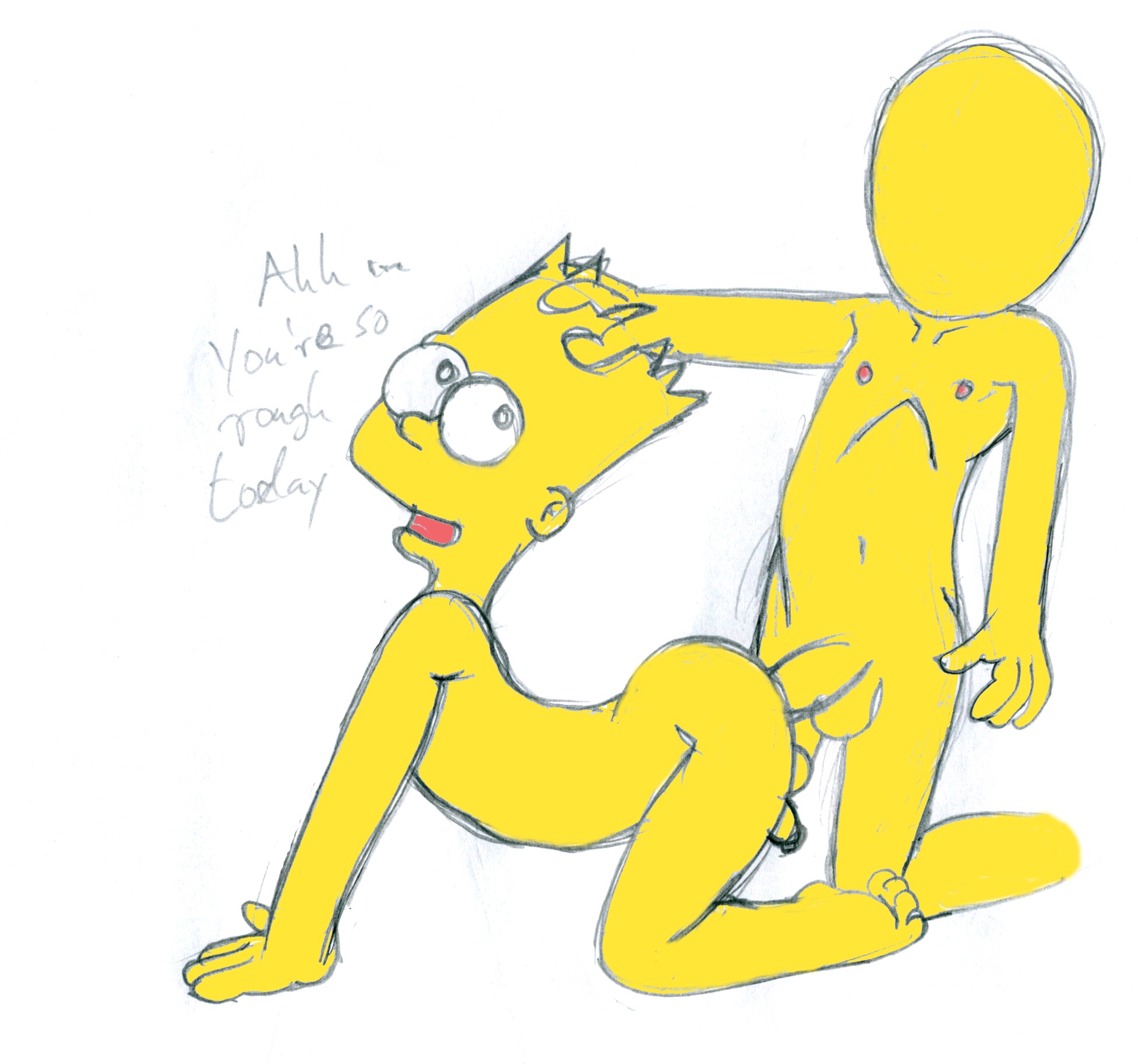 The simpsons porn bart