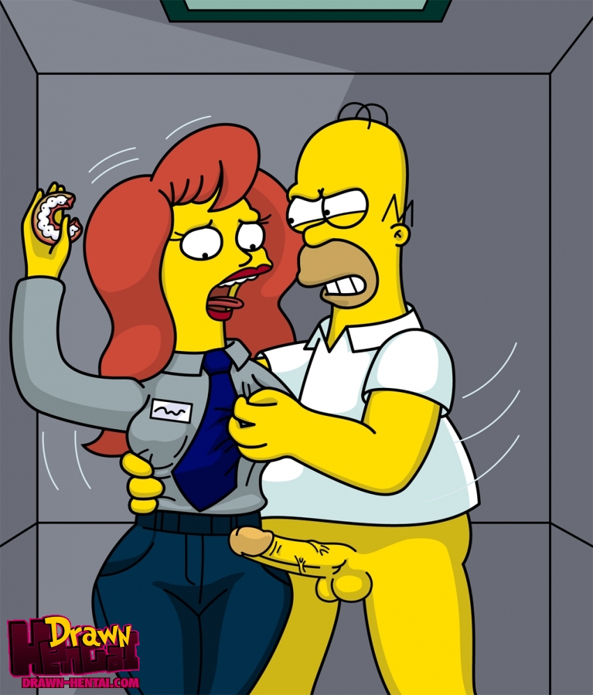 Simpsons sex parody