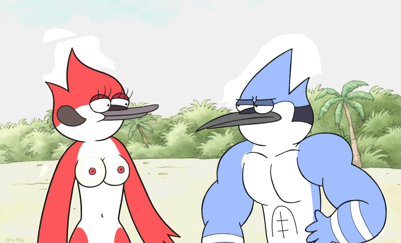 Really pleases regular show hentai for