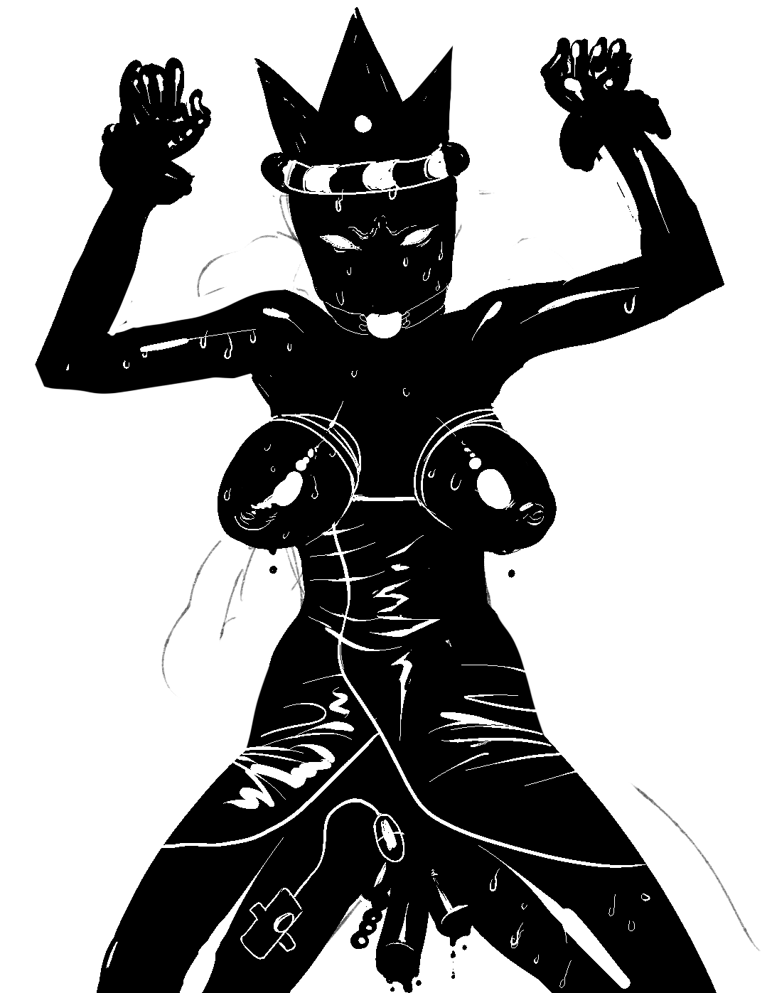 The Big ImageBoard (TBIB) - black queen carapace homestuck idlecil ms paint...