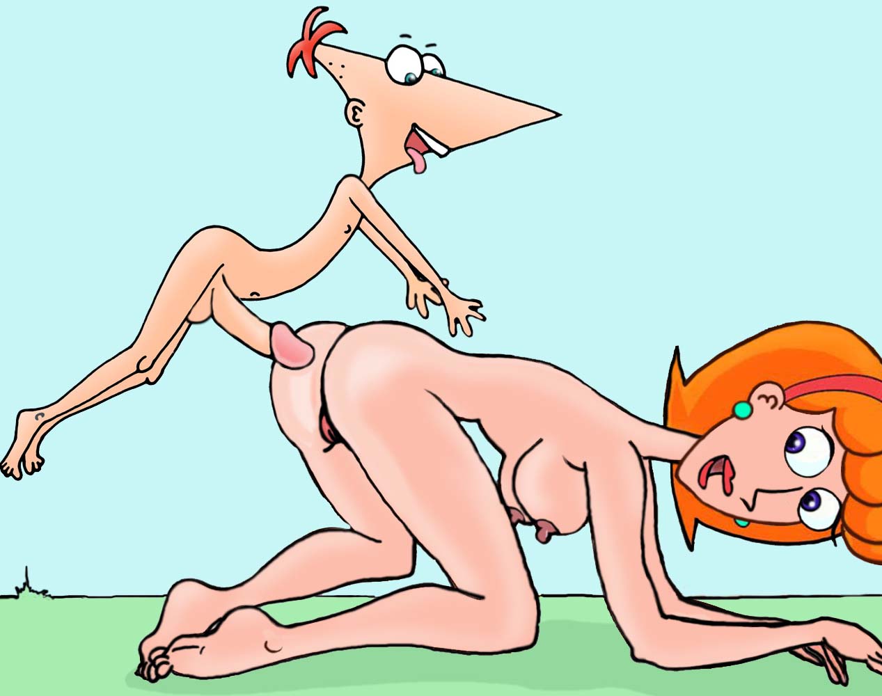 Nackt candace und ferb sexy Phineas Und