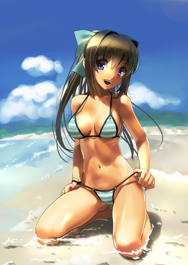 Anime string bikini