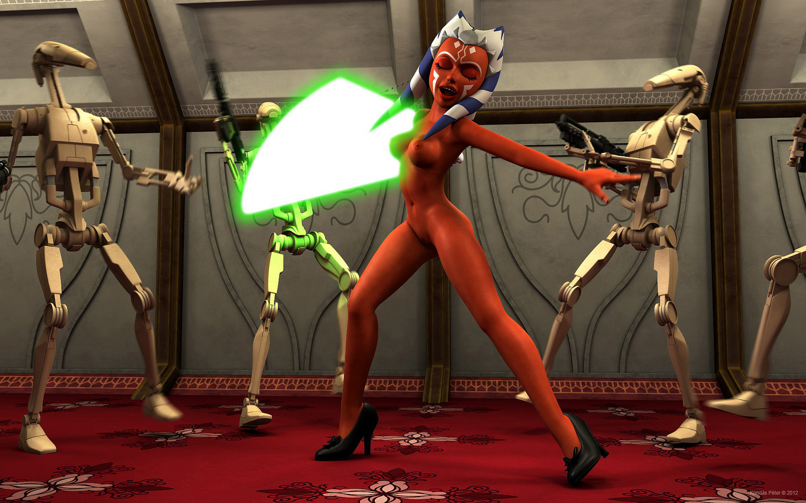 Anime nackt wars star Ahsoka Tano