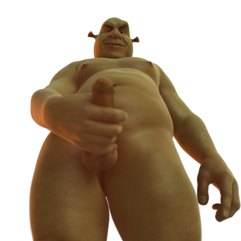 Shrek Naked