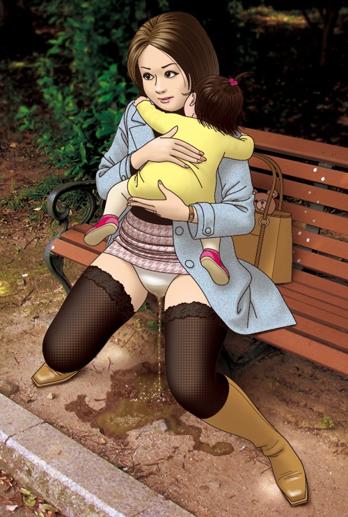 Pee stockings grannies hentai