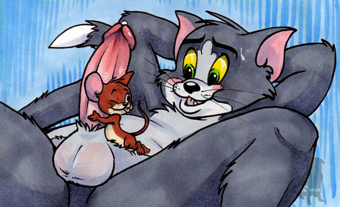 bloodhound jerry tagme tom tom_and_jerry.