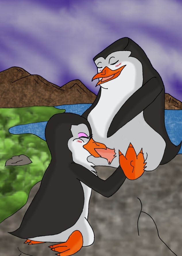 dreamworks fellatio female hibejime madagascar male mountain oral oral_sex penguin...