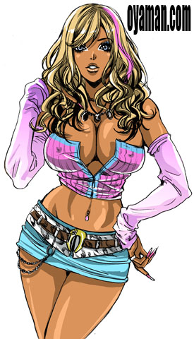 Ganguro Bitch Imouto O Tanezuke Choukyou
