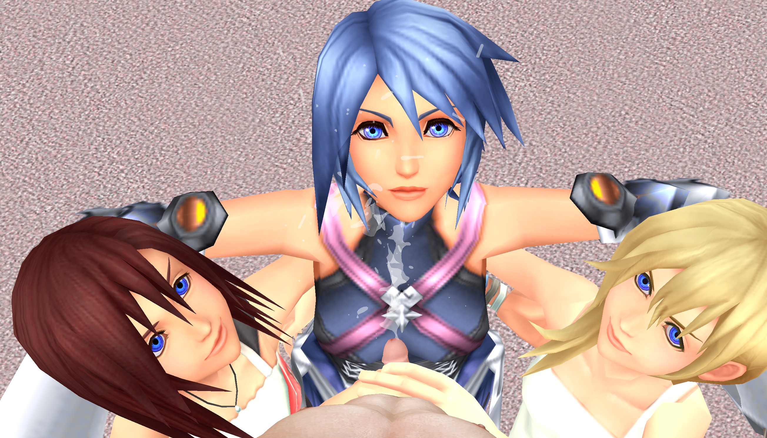 The Big ImageBoard (TBIB) - aqua kairi kingdom hearts namine ratounador xna...