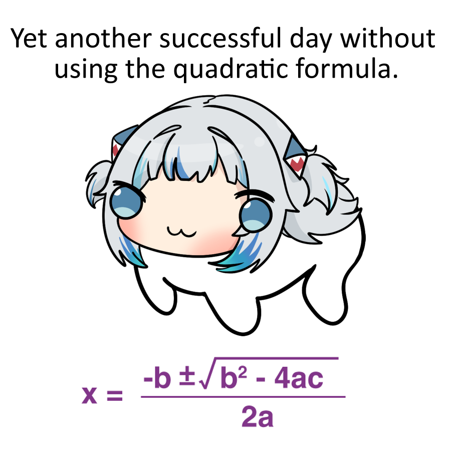 Chibi Math The Big ImageBoard (TBIB) - 1girl :3 blue hair blunt bangs blush chibi ...