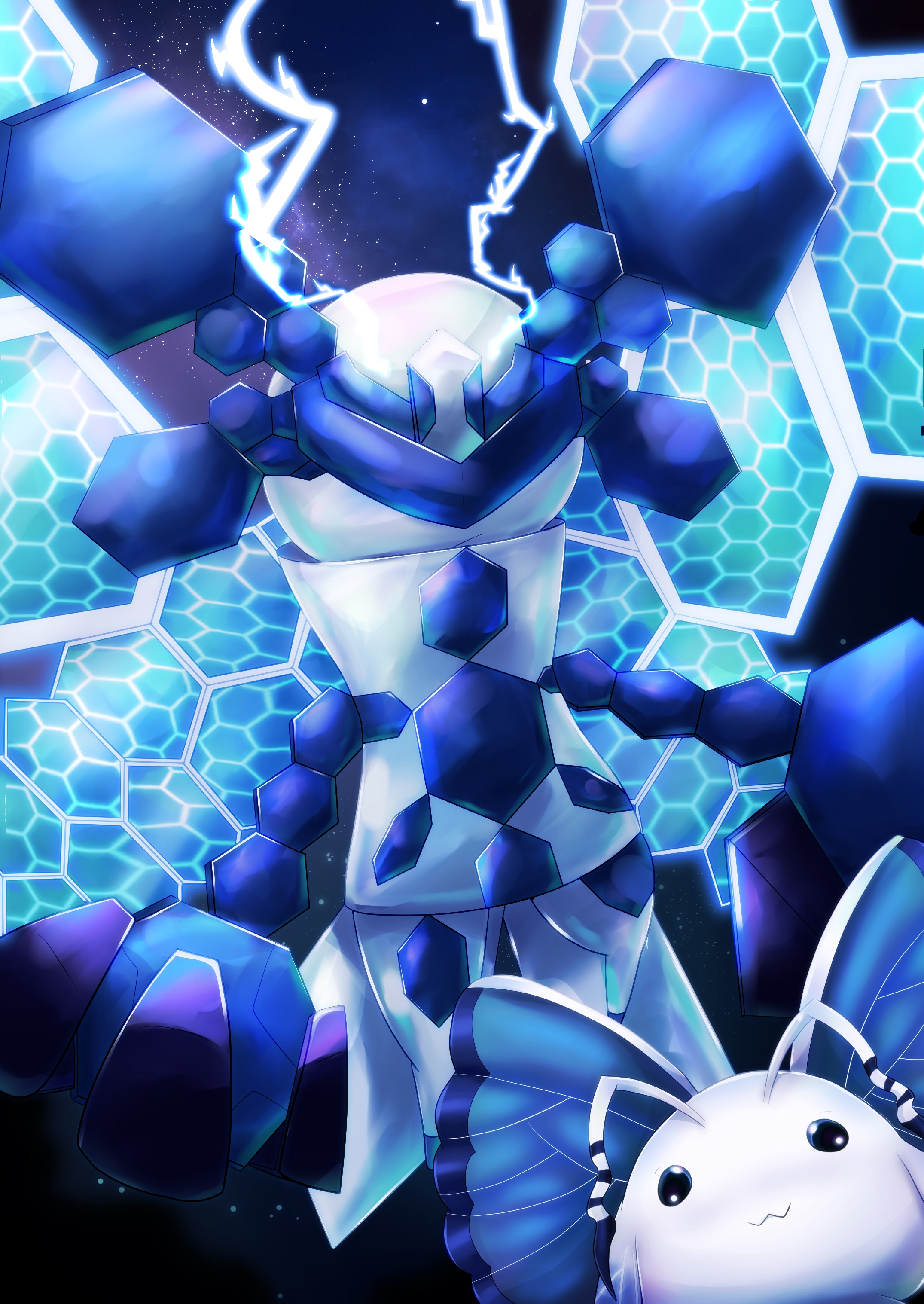 The Big ImageBoard (TBIB) - :3 absurdres armor black eyes blue visor ...