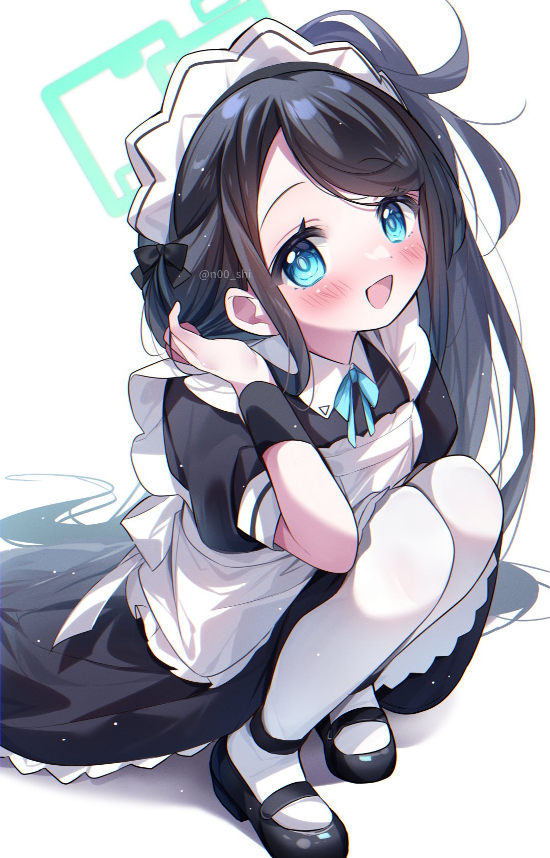 The Big ImageBoard (TBIB) 1girl d apron aris (blue archive) aris