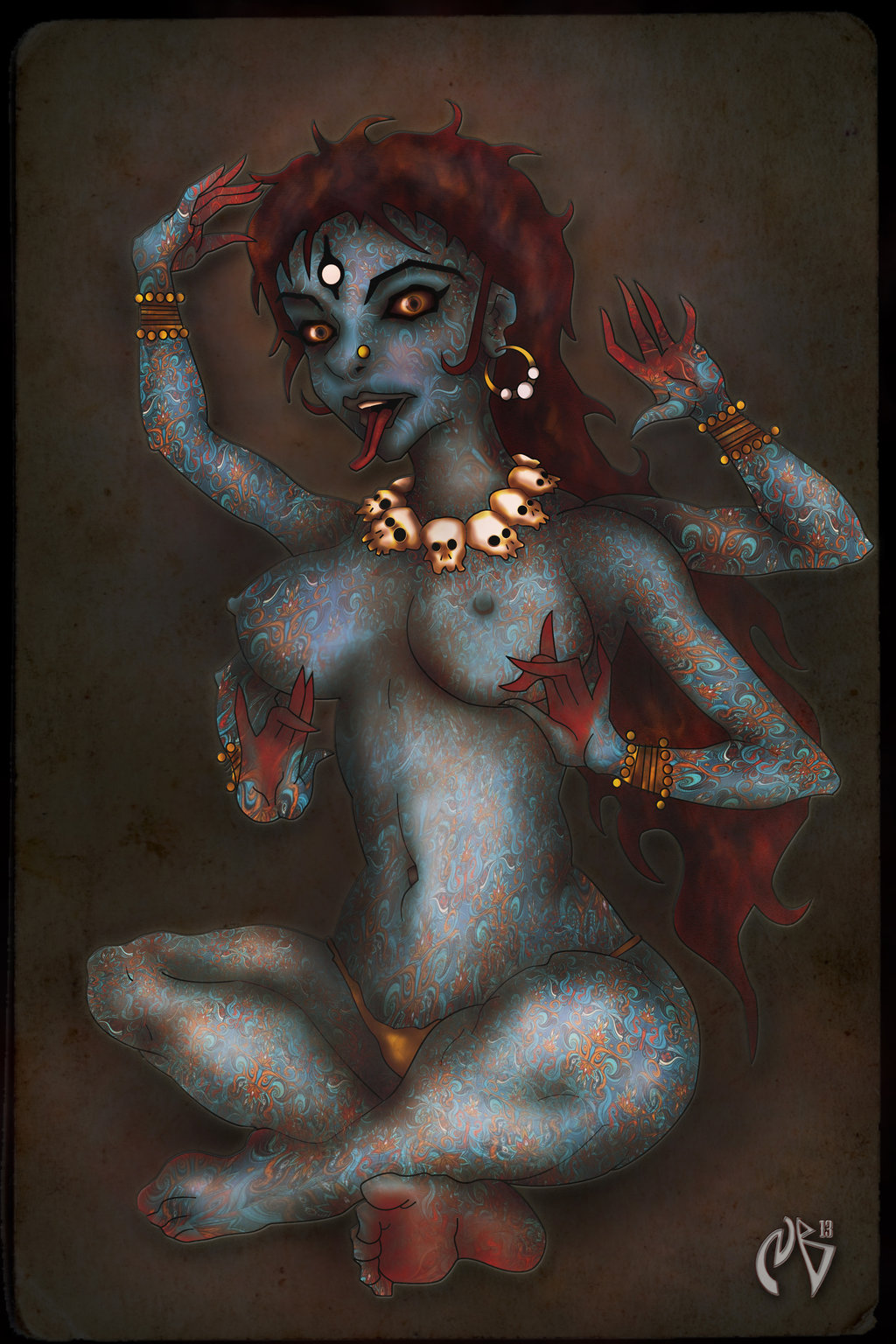 The Big ImageBoard (TBIB) - goddess hinduism kali mxronin mythology shiva 3...