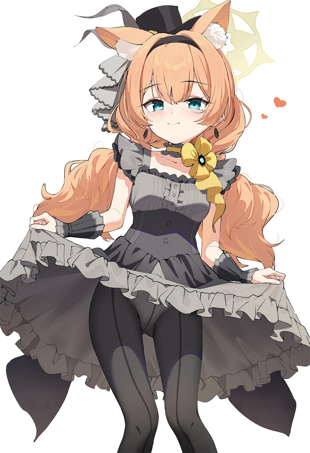 The Big ImageBoard (TBIB) 1girl animal ear fluff animal ears black