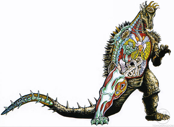 The Big ImageBoard (TBIB) - anatomy anguirus daikaiju epic giant monster go...