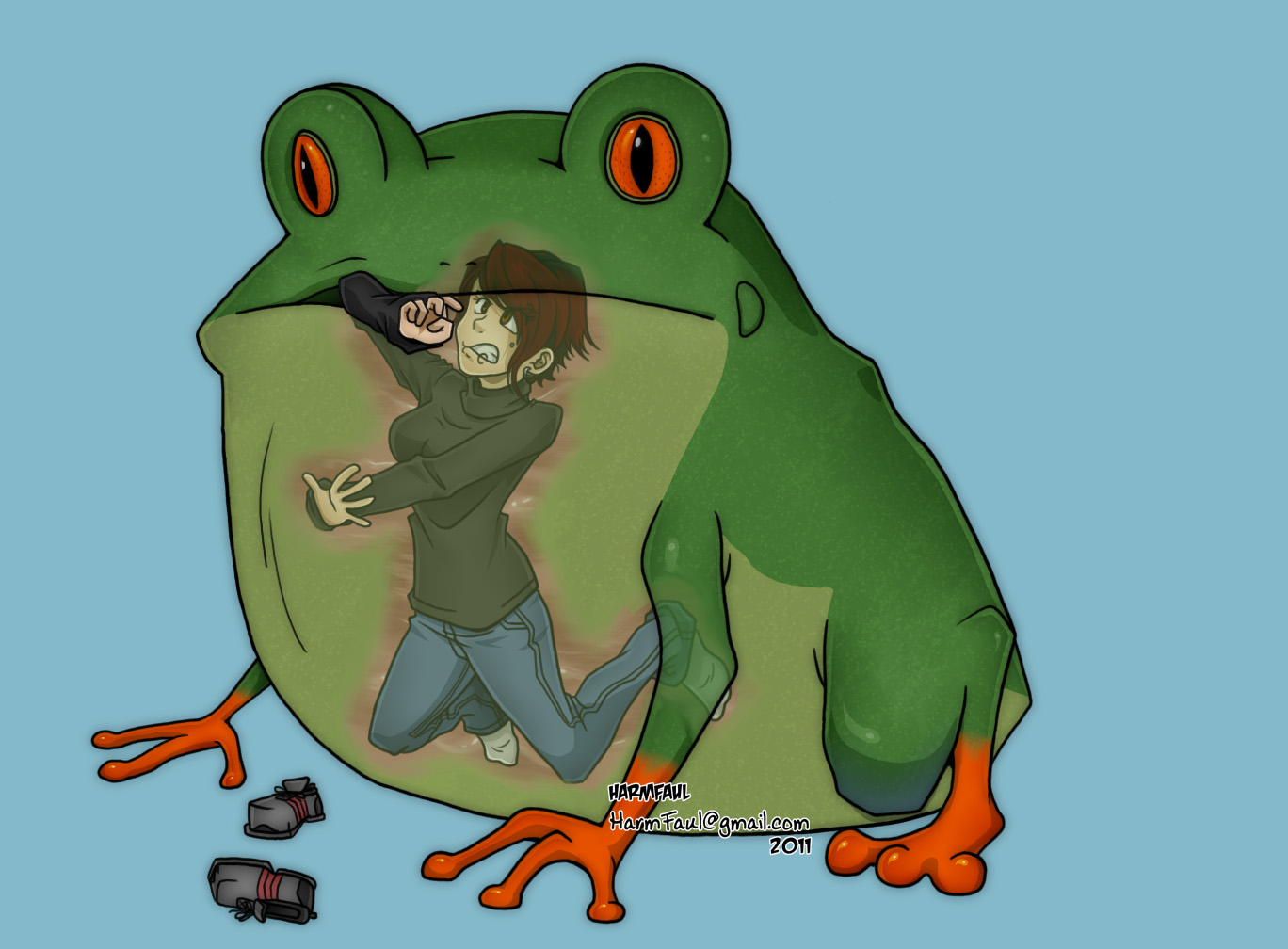 Naked girl with frog, porn xxx freeboricua