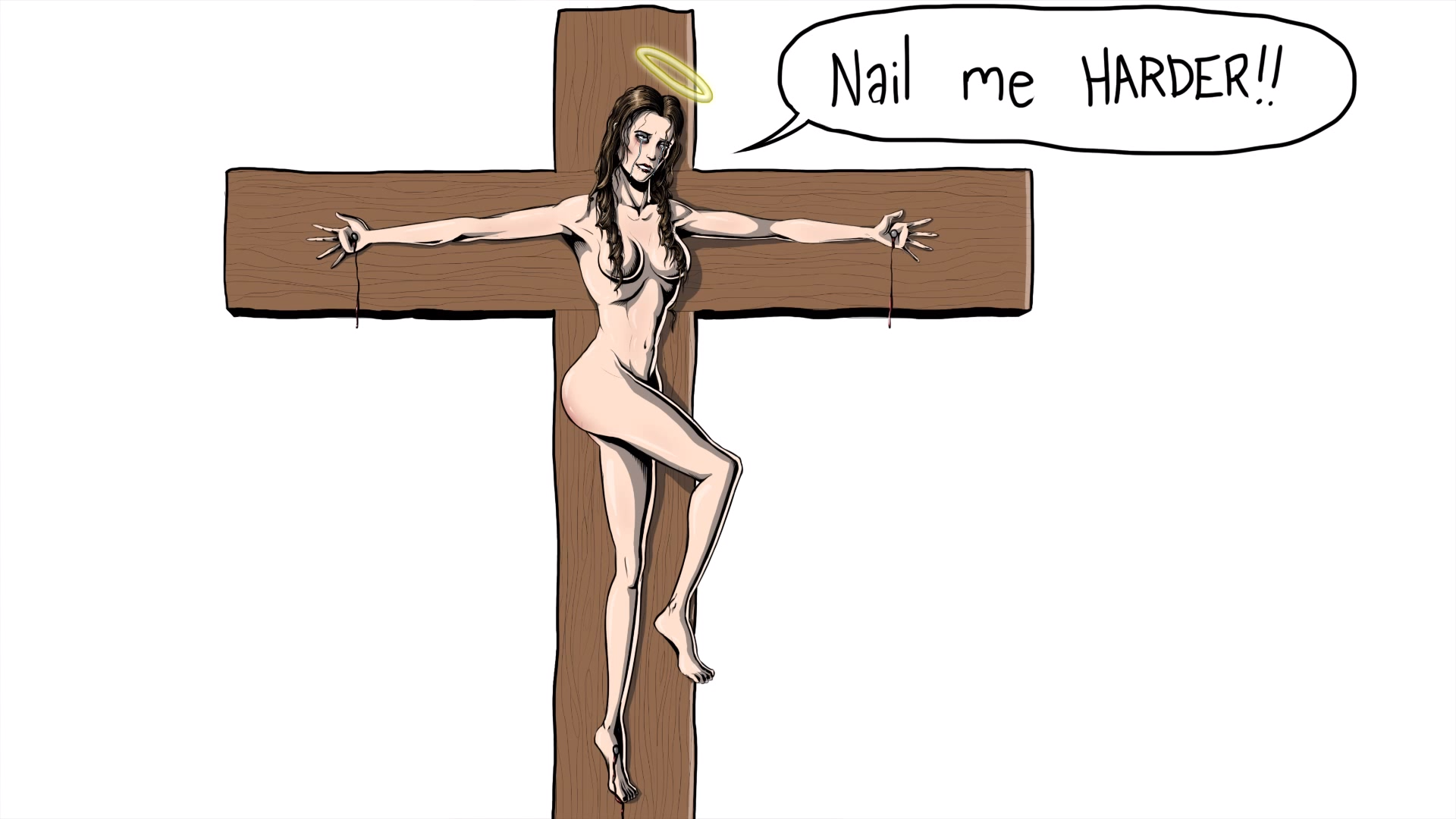 The Big ImageBoard (TBIB) - cross jesus rule 63 tagme zombie 3278262.