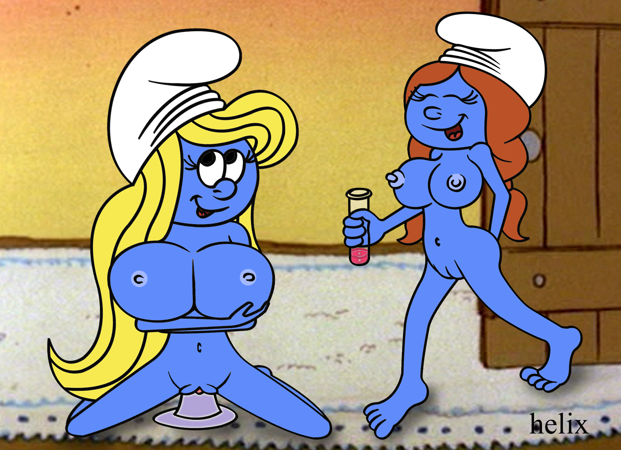 Smurfs Sex With A Nude Gurl.