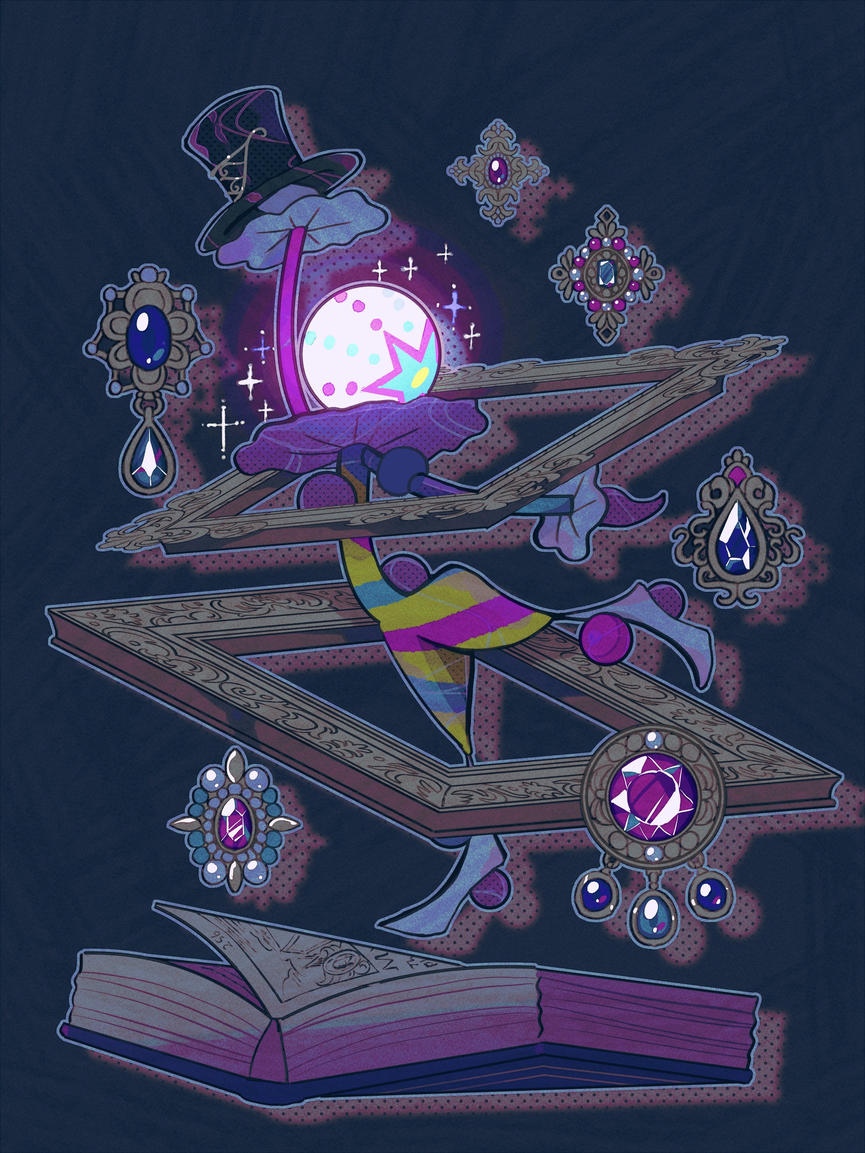 The Big ImageBoard (TBIB) - absurdres blacephalon black hat blue ...