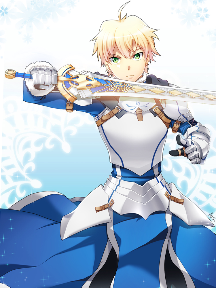 The Big ImageBoard (TBIB) - ahoge arisu shiria armor arthur pendragon ...