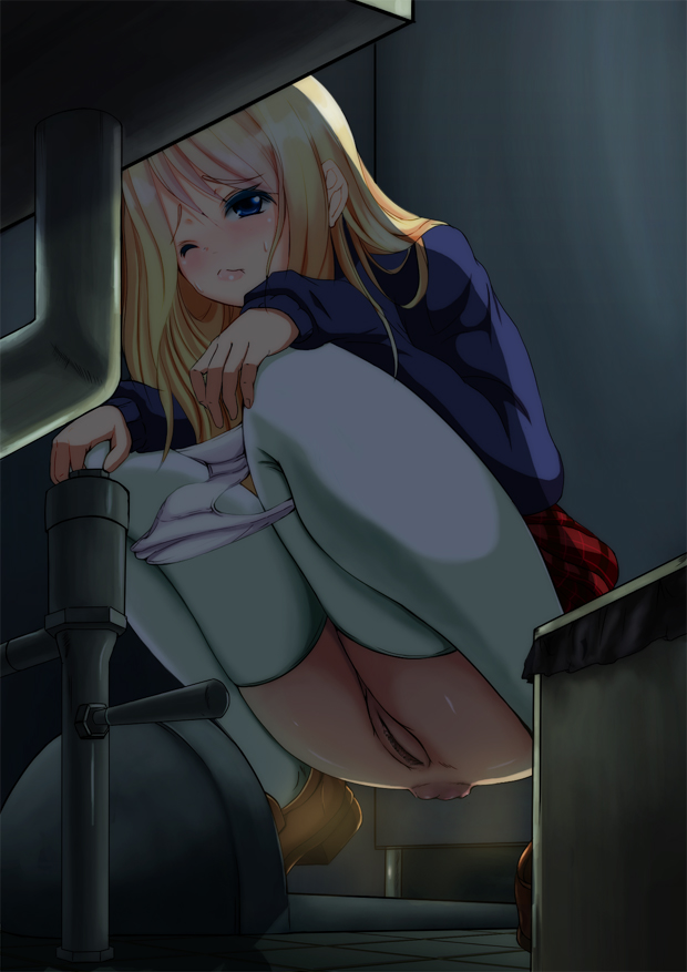 Anime upskirt cheating otngagged