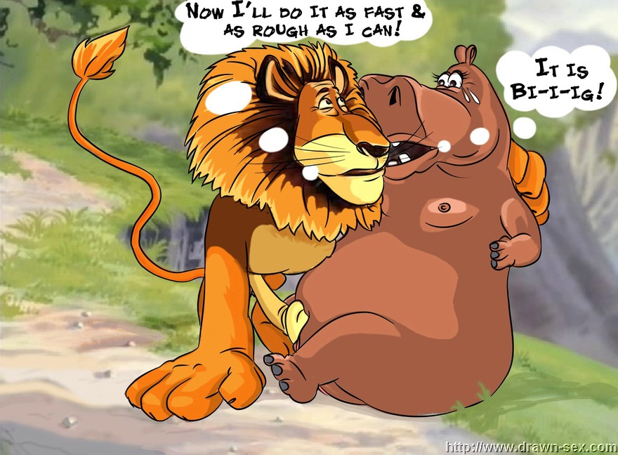 The Big ImageBoard (TBIB) - alex the lion dreamworks female gloria hippo ma...