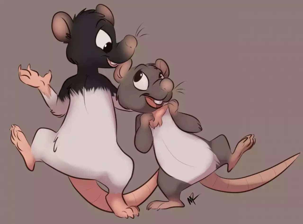The Big ImageBoard (TBIB) - anthro biped black body black fur claws duo ...