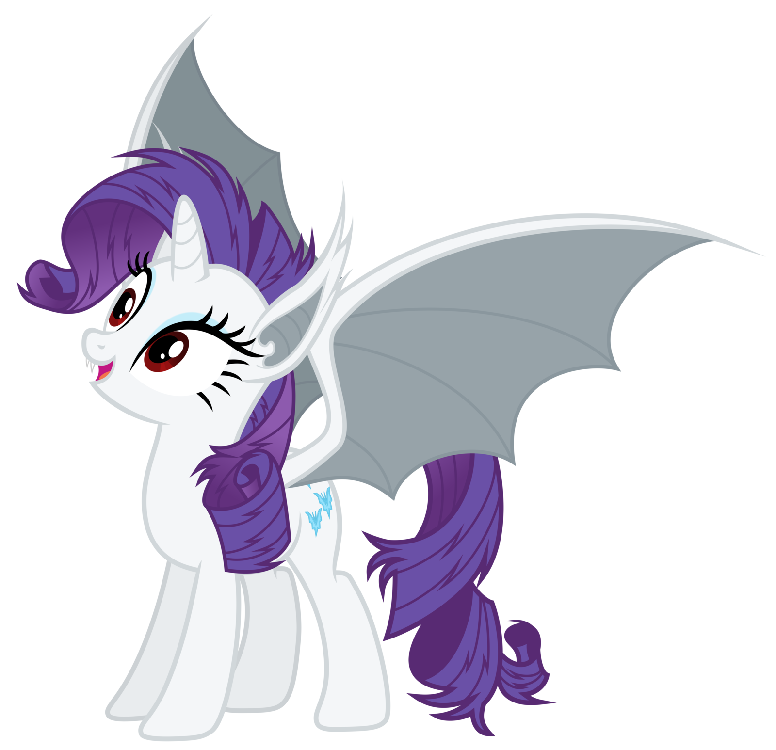 The Big ImageBoard (TBIB) - alpha channel bat pony bat wings better ...