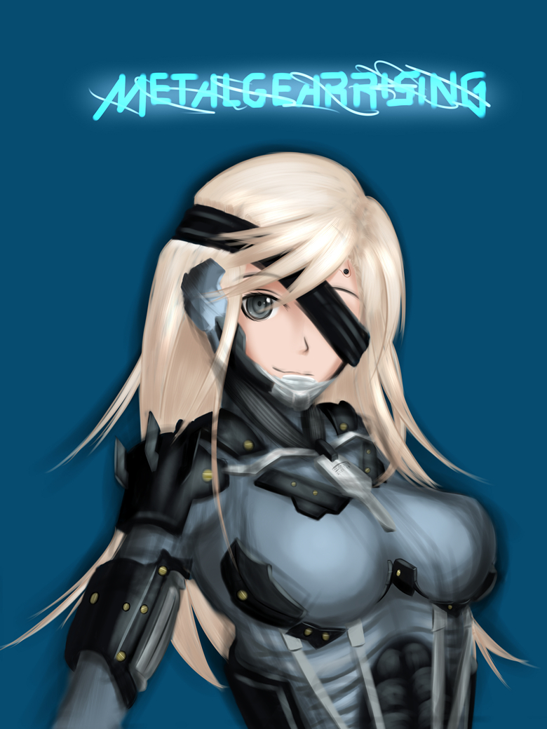 (TBIB) - breasts cyborg eyepatch genderswap metal gear (series) metal gear ...