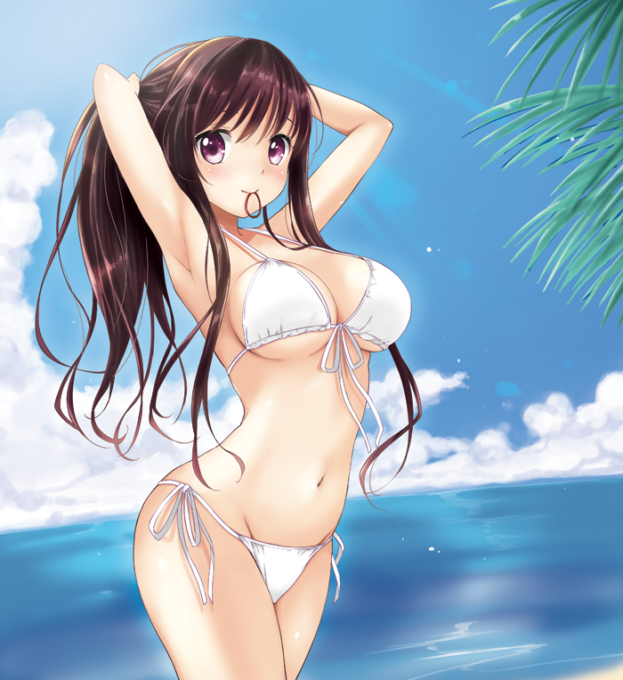 Hot anime bikini