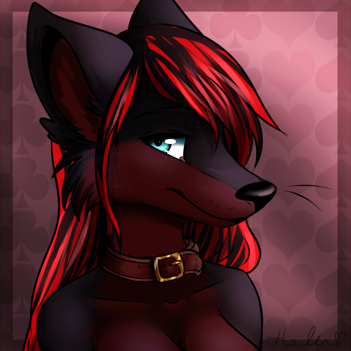 Red foxy girl