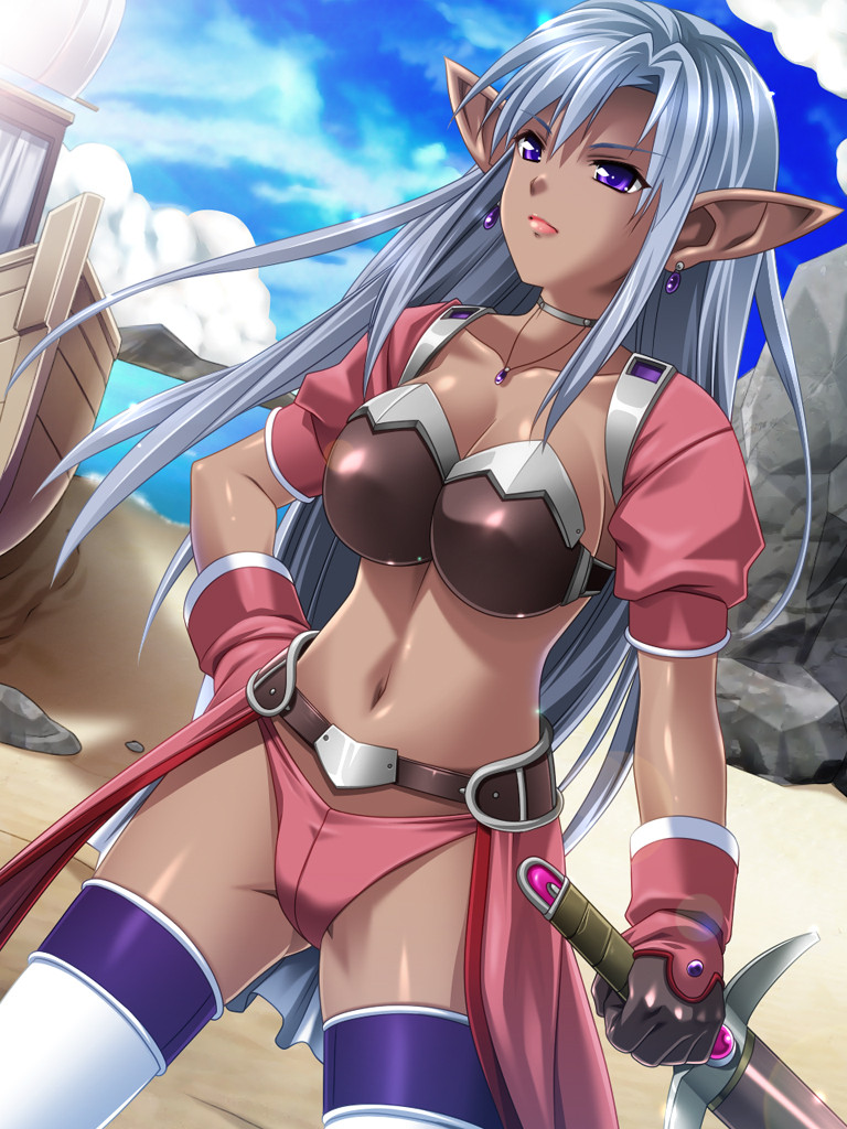 Hot anime elf girl