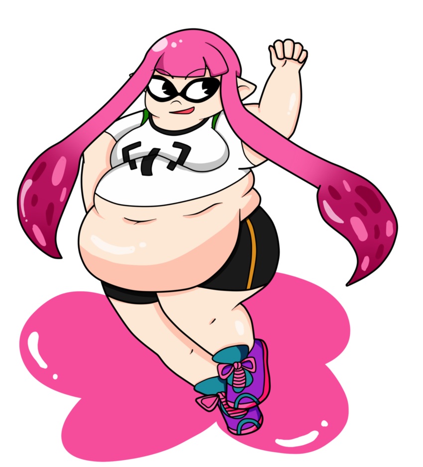 The Big ImageBoard (TBIB) - female hair inkling obese overweight pink ...