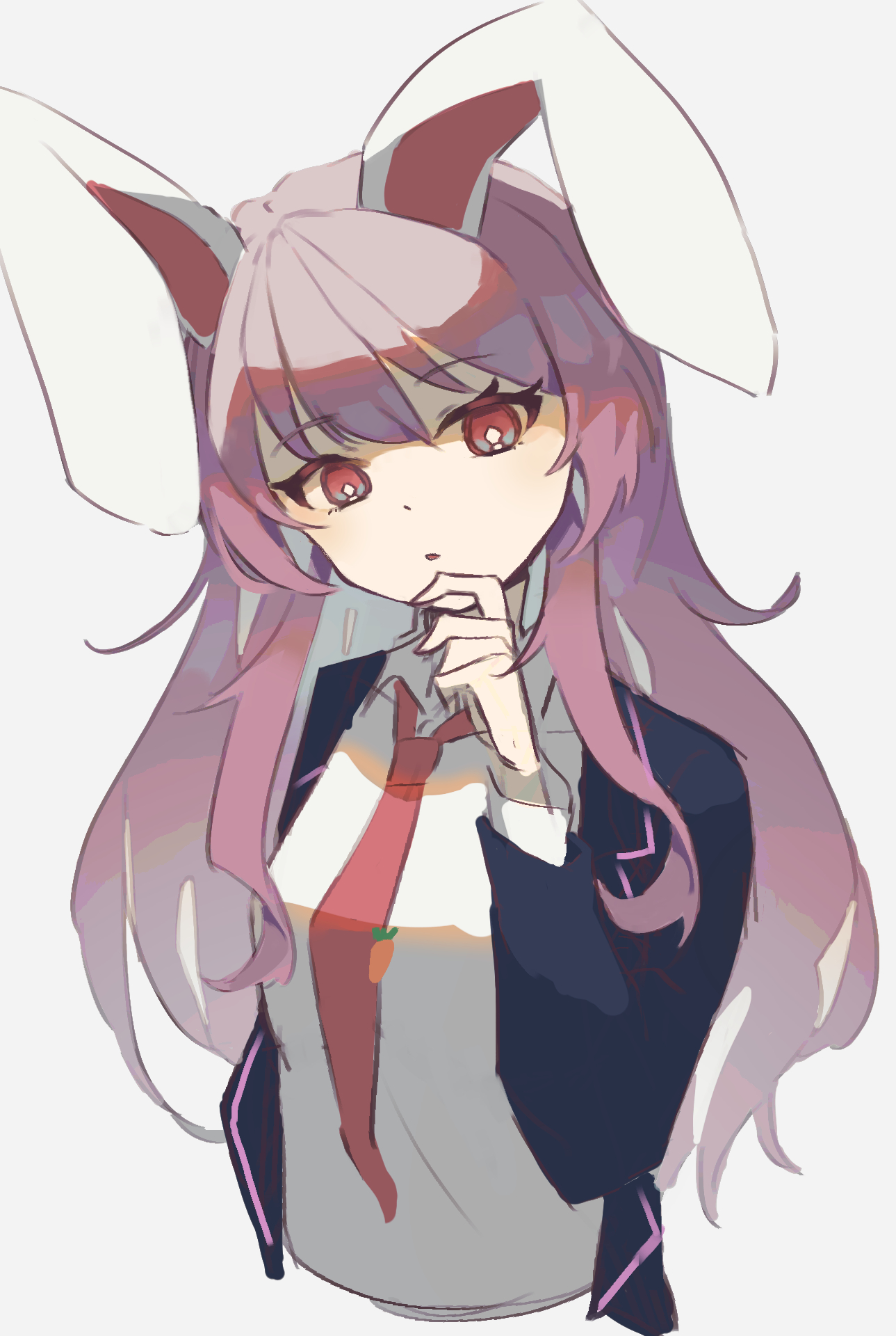 The Big ImageBoard (TBIB) - 1girl animal ears blazer facing viewer ...
