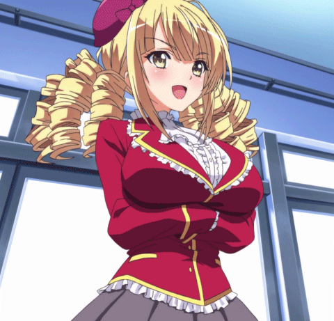 The Big ImageBoard (TBIB) - animated animated gif beret blonde hair