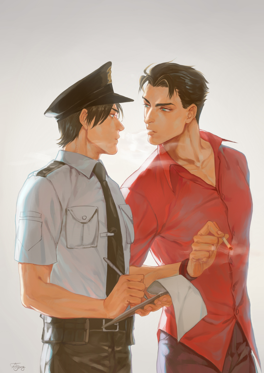 Полицейский яой. Officer Grayson. Джейсон Тодд слэш арты.