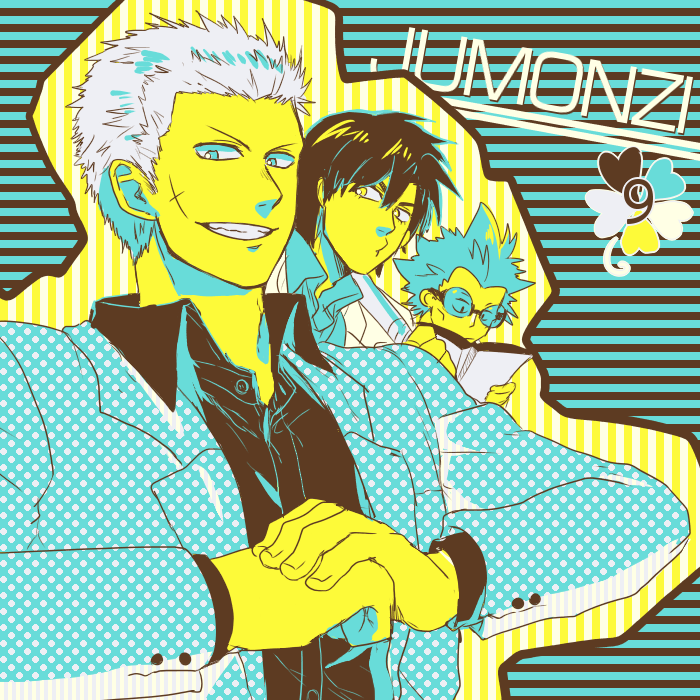 The Big ImageBoard (TBIB) 3boys clenched hand eyeshield 21 fist