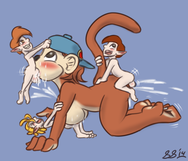 My Gym Partner's A Monkey Hentai